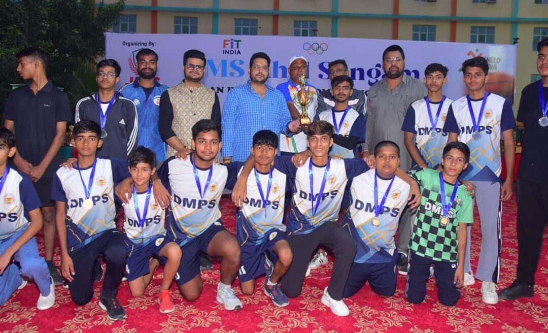 जेएमएस वर्ल्ड स्कूल में जेएमएस खेल संगम इंटर स्कूल खेलकूद प्रतियोगिता का शुभारंभ